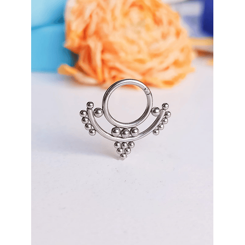 PIERCING EL BAÚL DE JUMA SEPTUM NARIZ TRAGUS DAITH ESFERAS OREJA TABIQUE ACERO - 4