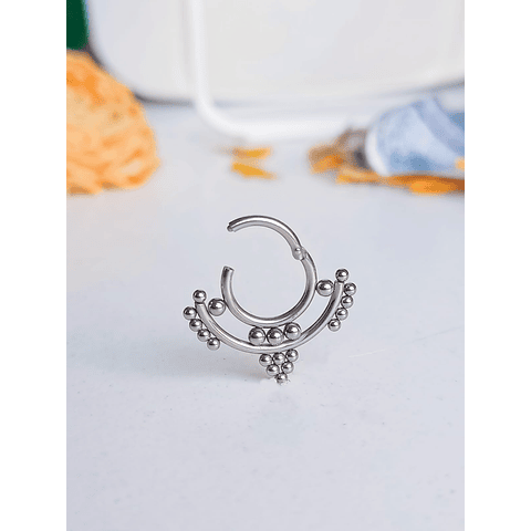 PIERCING EL BAÚL DE JUMA SEPTUM NARIZ TRAGUS DAITH ESFERAS OREJA TABIQUE ACERO - 5
