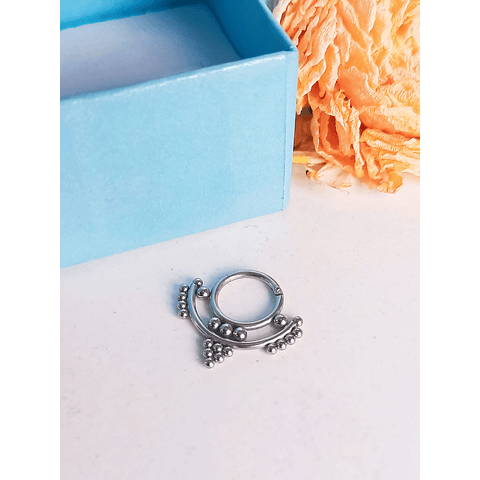 PIERCING EL BAÚL DE JUMA SEPTUM NARIZ TRAGUS DAITH ESFERAS OREJA TABIQUE ACERO - 7