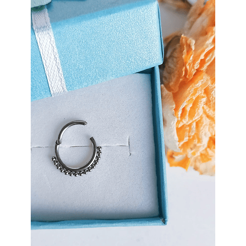 PIERCING EL BAÚL DE JUMA SEPTUM ANILLO OREJA TRAGUS DAITH ESFERAS TABIQUE ACERO - 2
