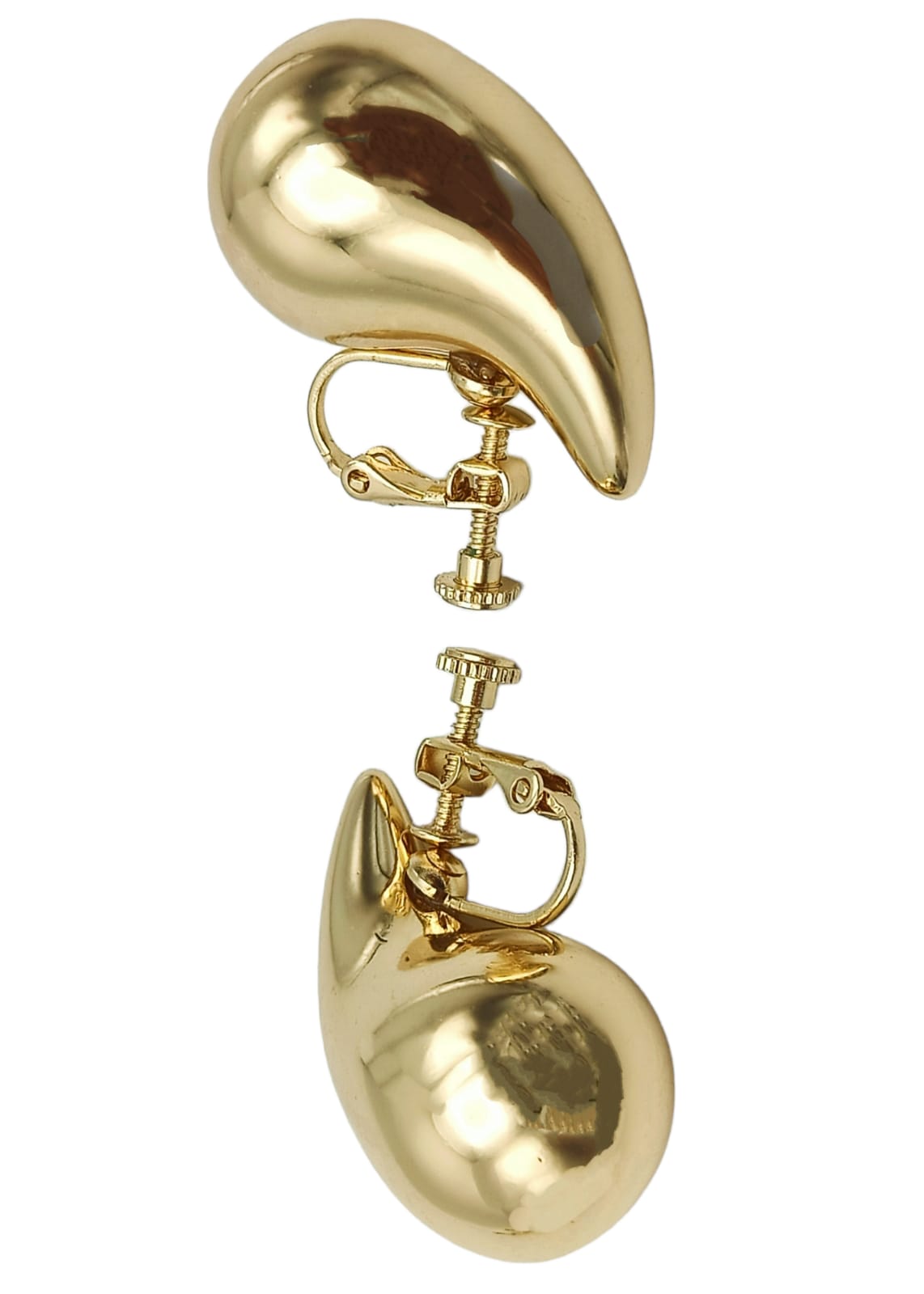 AROS GOTA VIRAL CHAPADO EN ORO 18K EARCUFF SIN PERFORACIÓN - 3