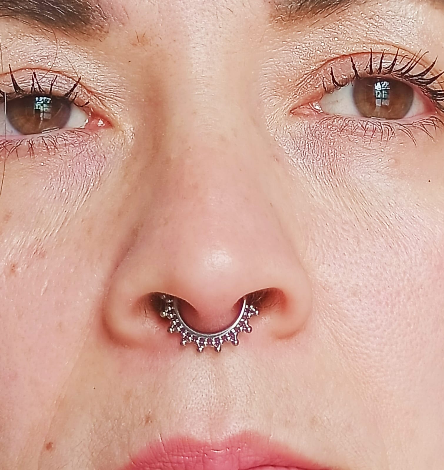 PIERCING SEPTUM DAITH HELIX TRAGUS F136 G23 ACERO DE TITANIO - 2
