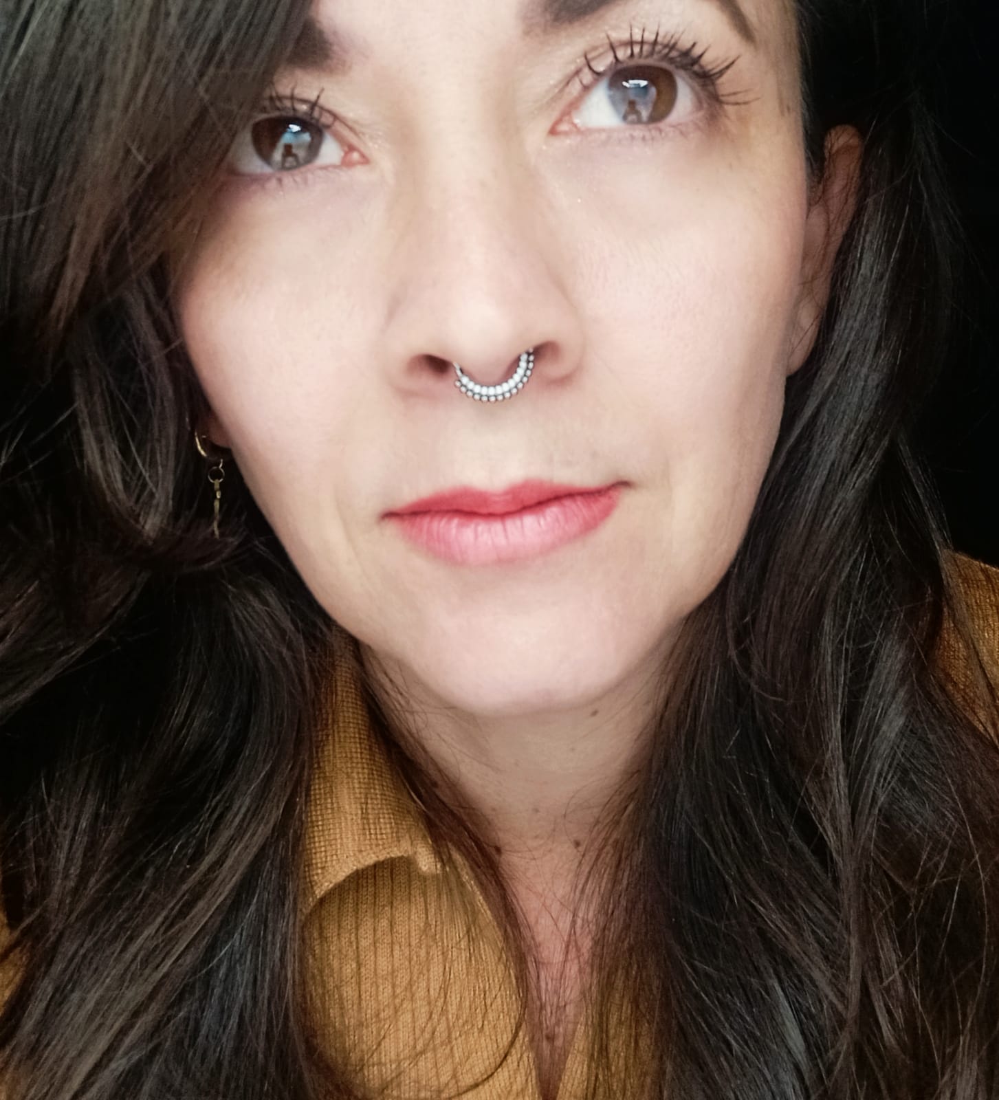 PIERCING SEPTUM ASTM F136 G23 ACERO TITANIO DIADEMA CIRCONIO - 2