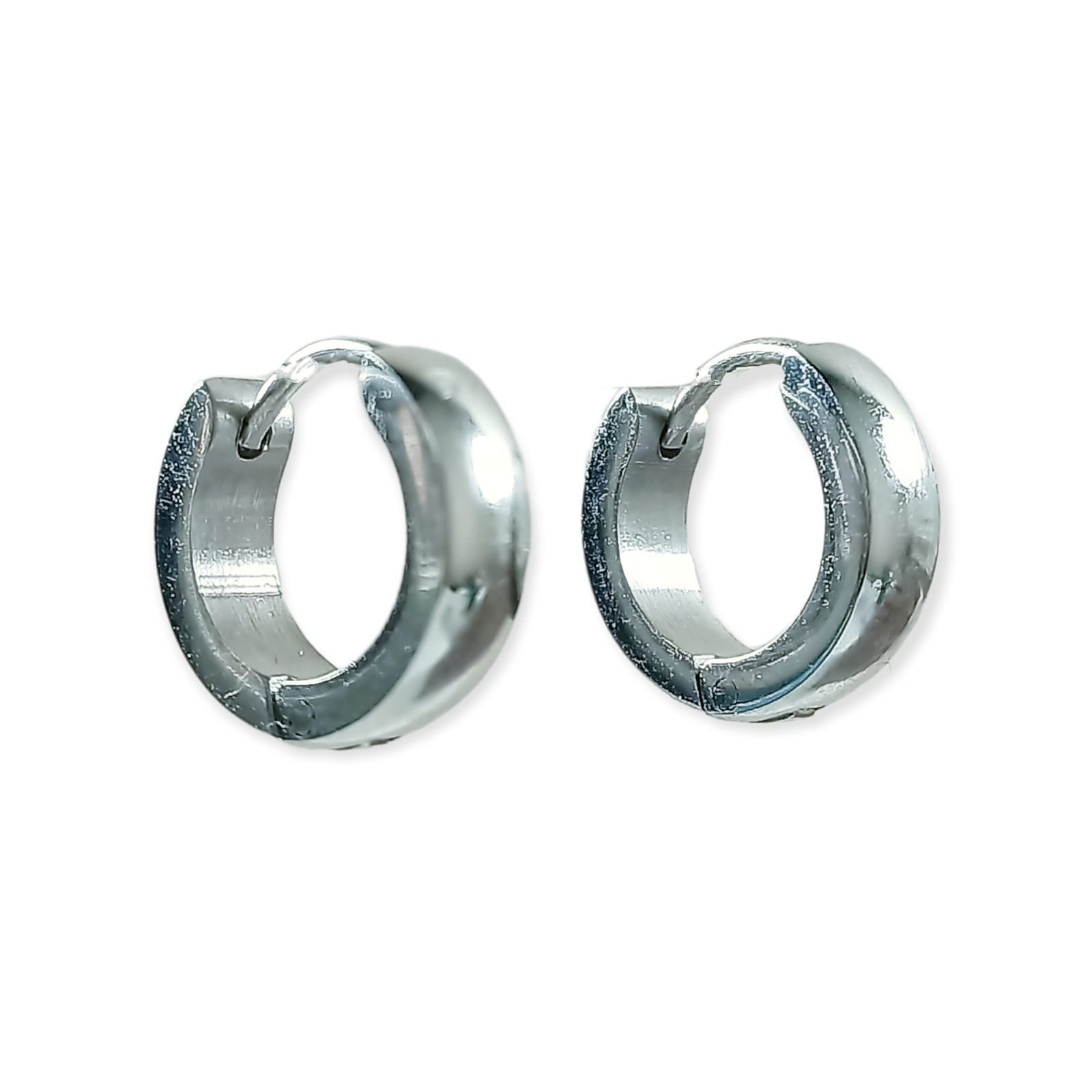 PACK EARCUFF ROSA ARGOLLA UNIDAD PLATEADA PIERCING MODERNO - 3