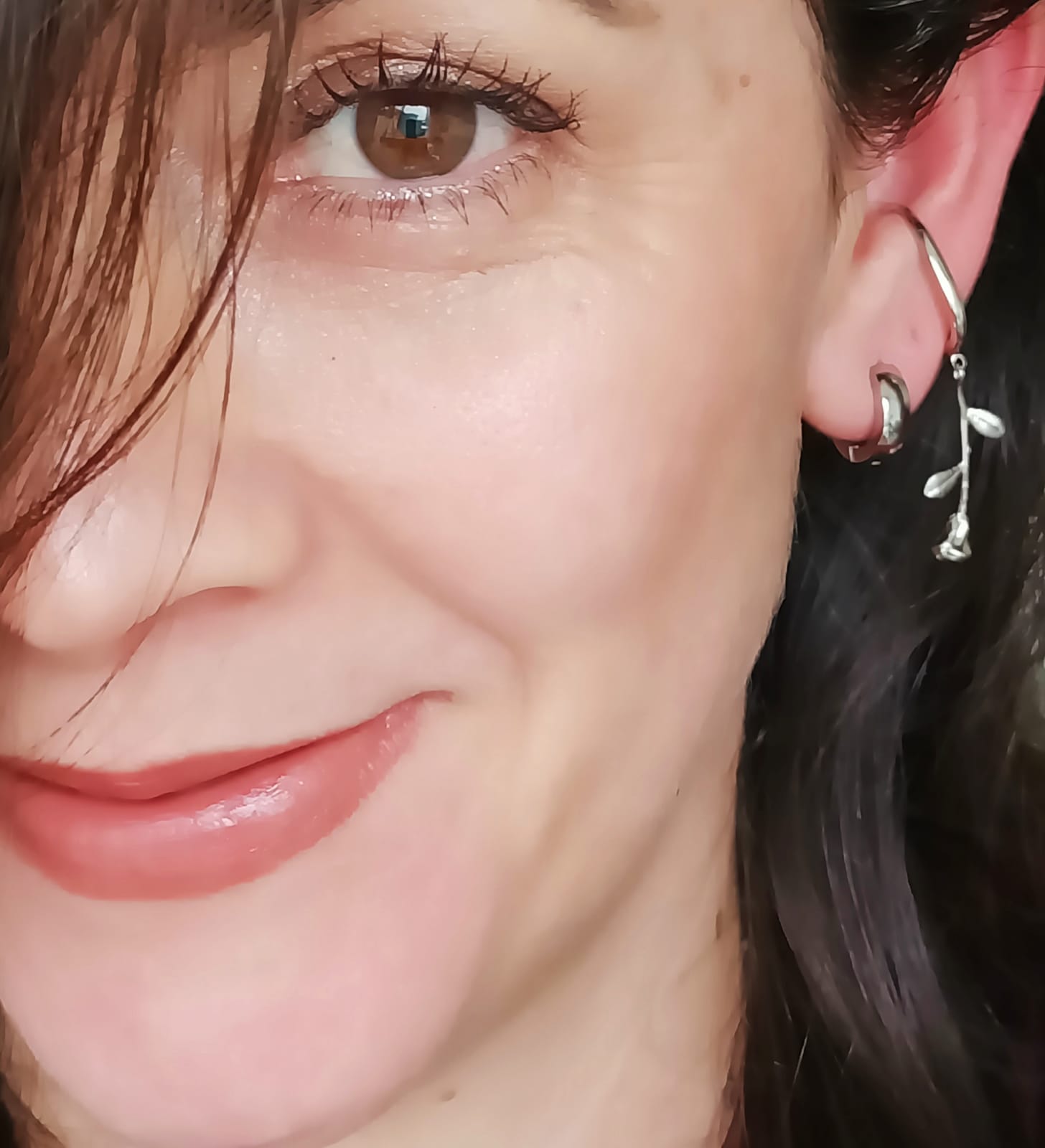 PACK EARCUFF ROSA ARGOLLA UNIDAD PLATEADA PIERCING MODERNO - 6