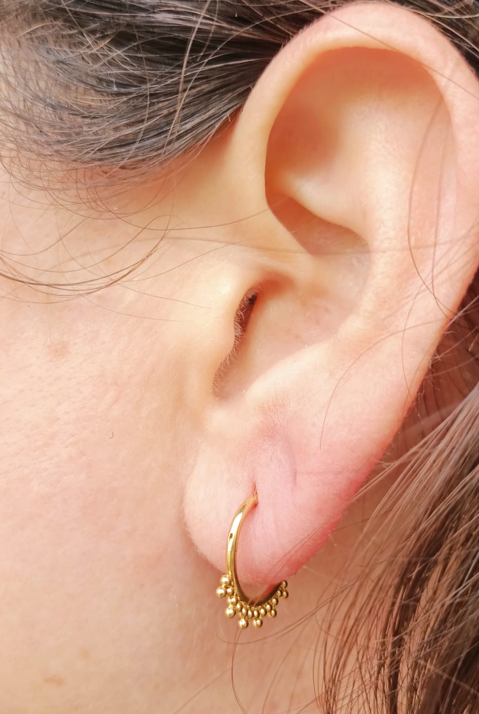 PIERCING SEPTUM F136 G23 ACERO DE TITANIO CHAPADO EN ORO 18K - 4