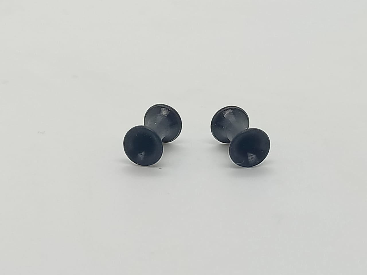 AROS EXPANSORES OREJA 3MM ACAMPANADO ESTIRADORES SILICONA - 2