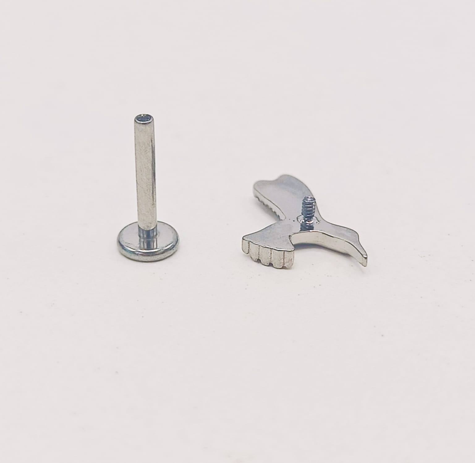 PIERCING EL BAÚL DE JUMA LABRET ASTM F136 G23 TITANIO TRAGUS COLIBRI ACERO - 6