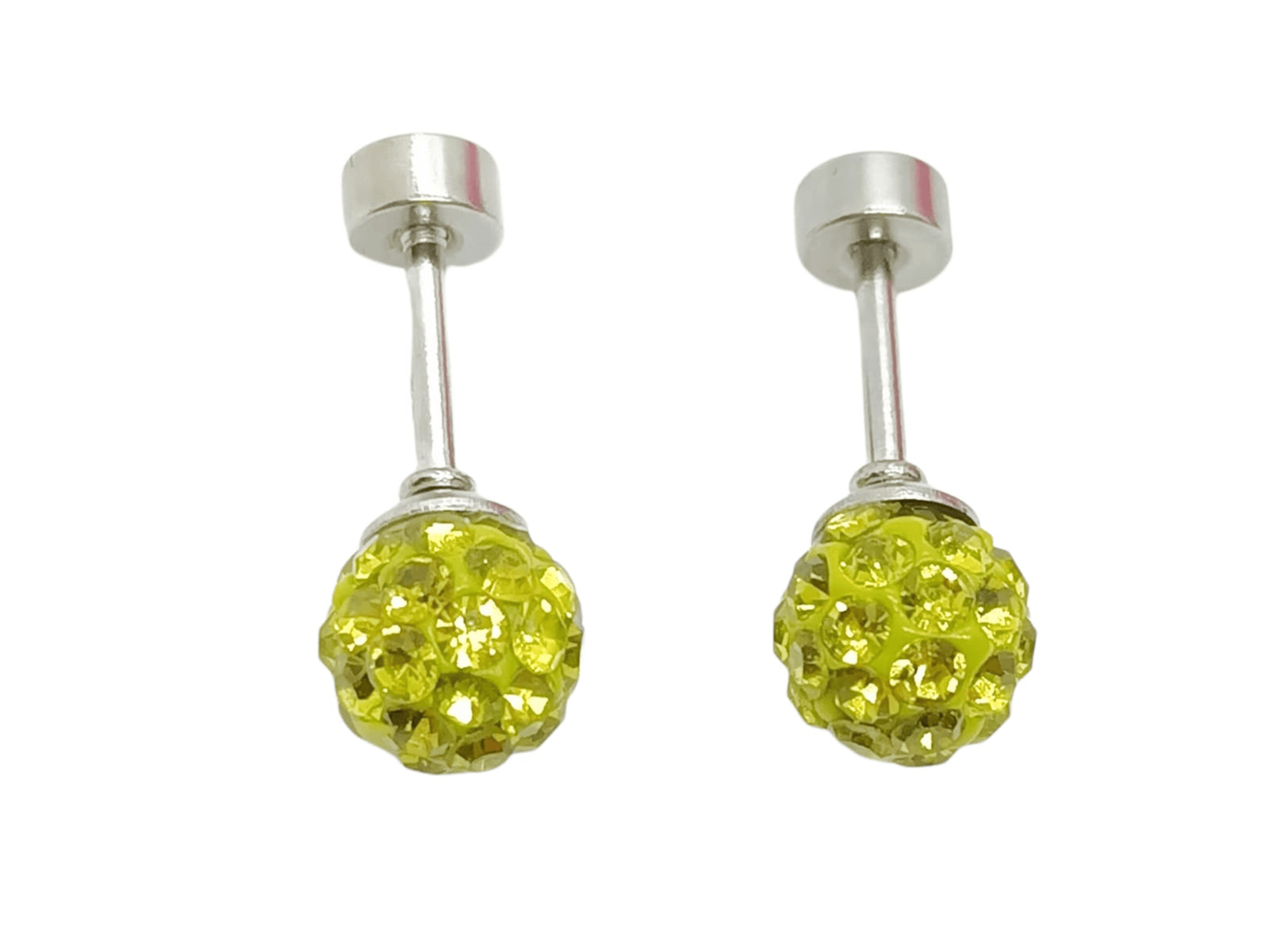 AROS SEGURIDAD PUNTO DE LUZ ACERO BOLA DE FUEGO COLOR VERDE - 1