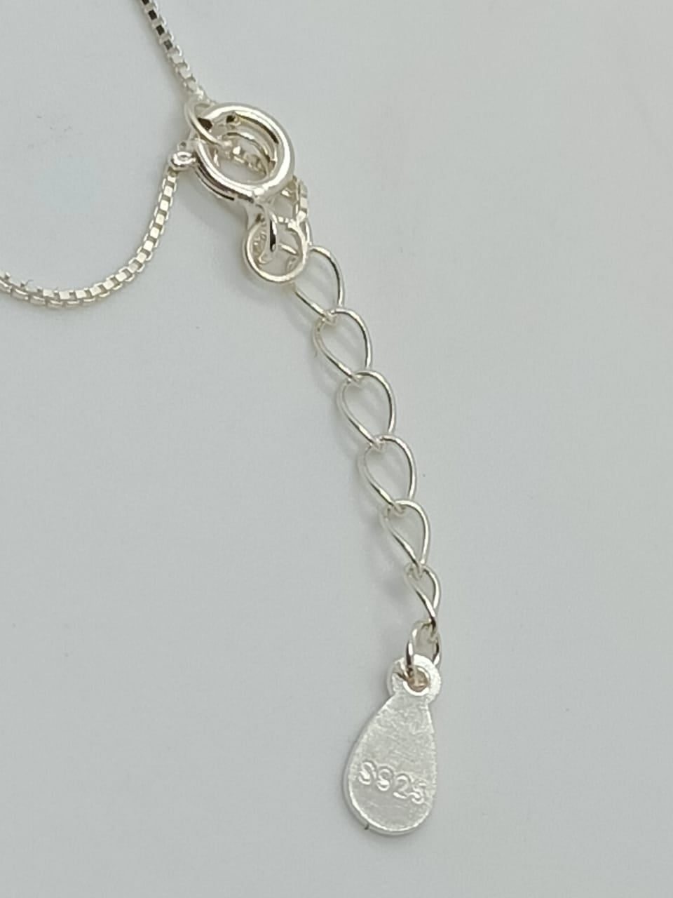 COLLAR CON DIJE TIERNO CORAZÓN EN PLATA FINA LEY S925 - 6