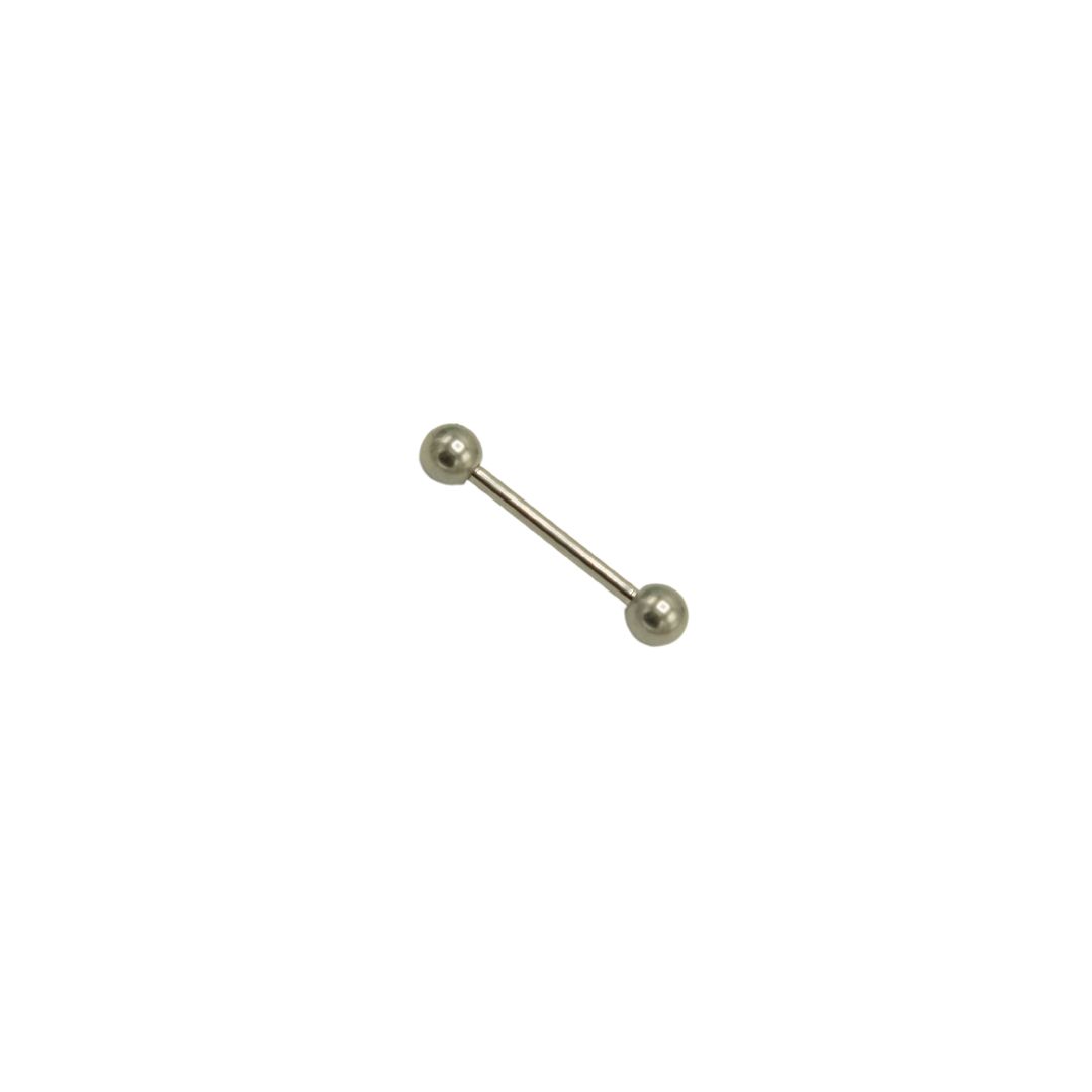 PIERCING INDUSTRIAL TITANIO ASTM F136 LABRET 14G OREJA - 3