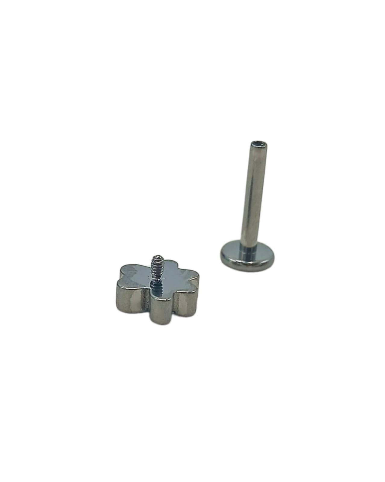 PIERCING EL BAÚL DE JUMA LABRET F136 G23 TITANIO HUELLA PERRO GATO - 6