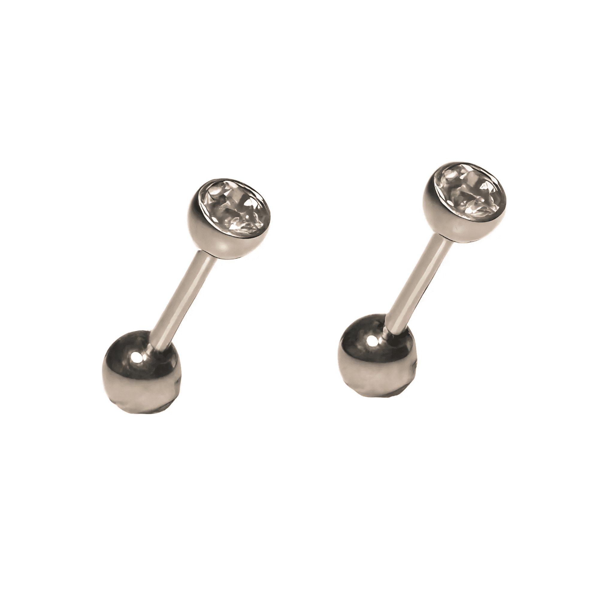 AROS PUNTO DE LUZ 3MM TITANIO G23 TAPA DE SEGURIDAD 20G - 1