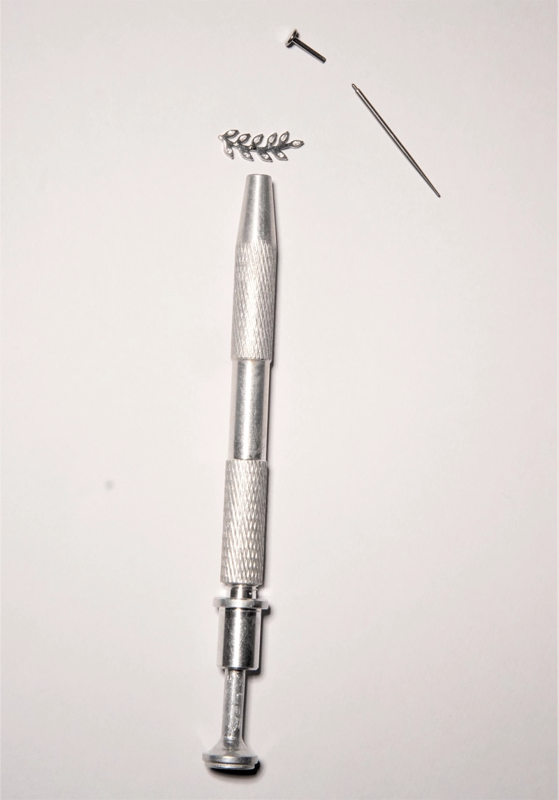 KIT PROFESIONAL JUMA PRO 16G CAMBIA PIERCING GUIA DE INSERCION + PINZA DE PRECISION - 3