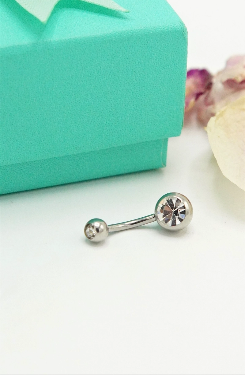 PIERCING OMBLIGO NAVEL 6MM ACERO QUIRURGICO 316L - 3