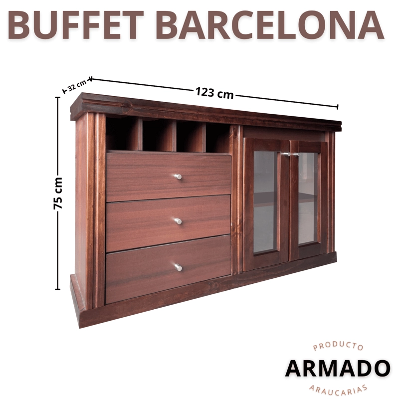 BUFFET ARAUCARIAS BARCELONA CHOCOLATE - 2