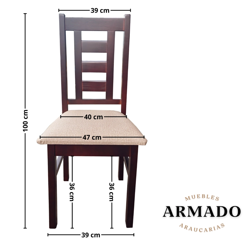 JUEGO COMEDOR ARAUCARIAS BARCELONA 4 PERSONAS - 4