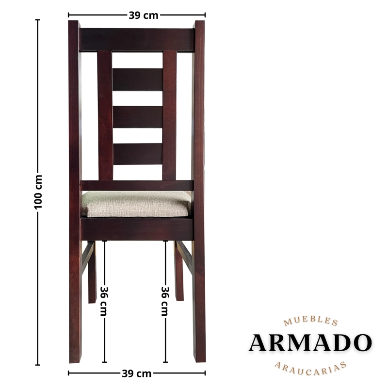 JUEGO COMEDOR ARAUCARIAS BARCELONA 4 PERSONAS - 5