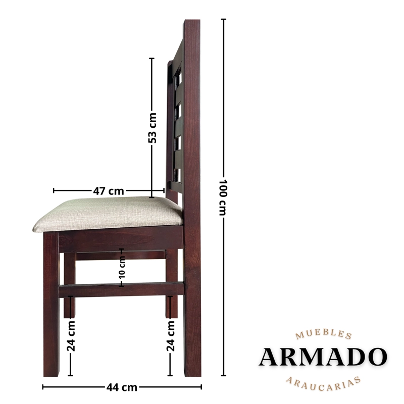 JUEGO COMEDOR ARAUCARIAS BARCELONA 4 PERSONAS - 6