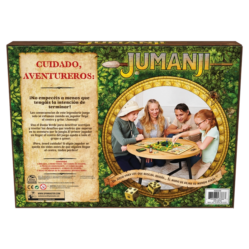 JUEGO DE MESA DESAFIO JUMANJI. - 2