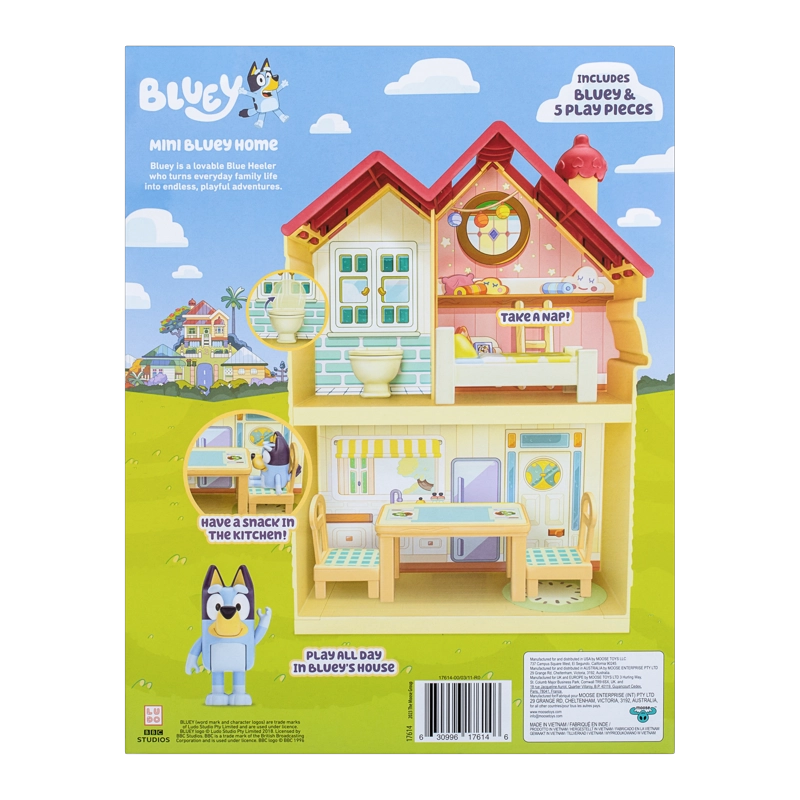 MINI SET  CASA DE BLUEY. - 7