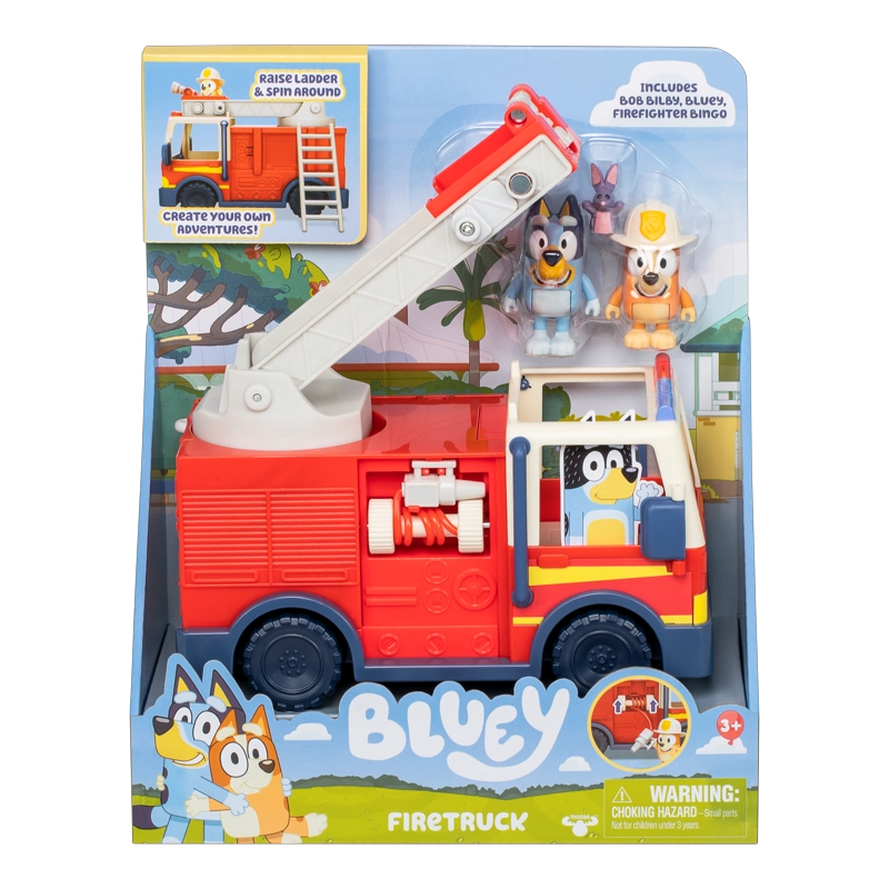 CAMION DE BOMBEROS BLUEY. - 1