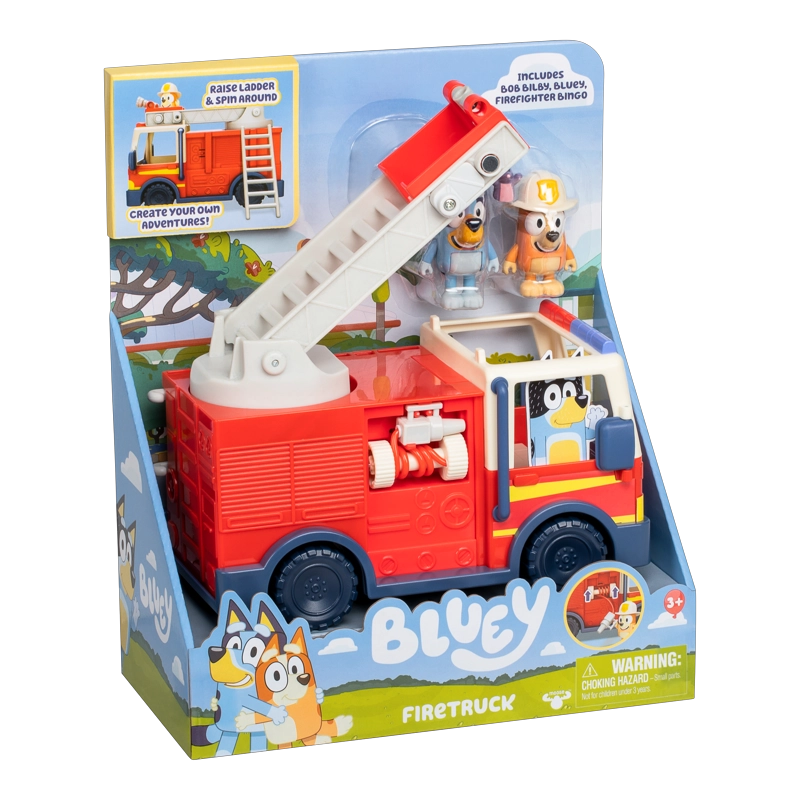 CAMION DE BOMBEROS BLUEY. - 2