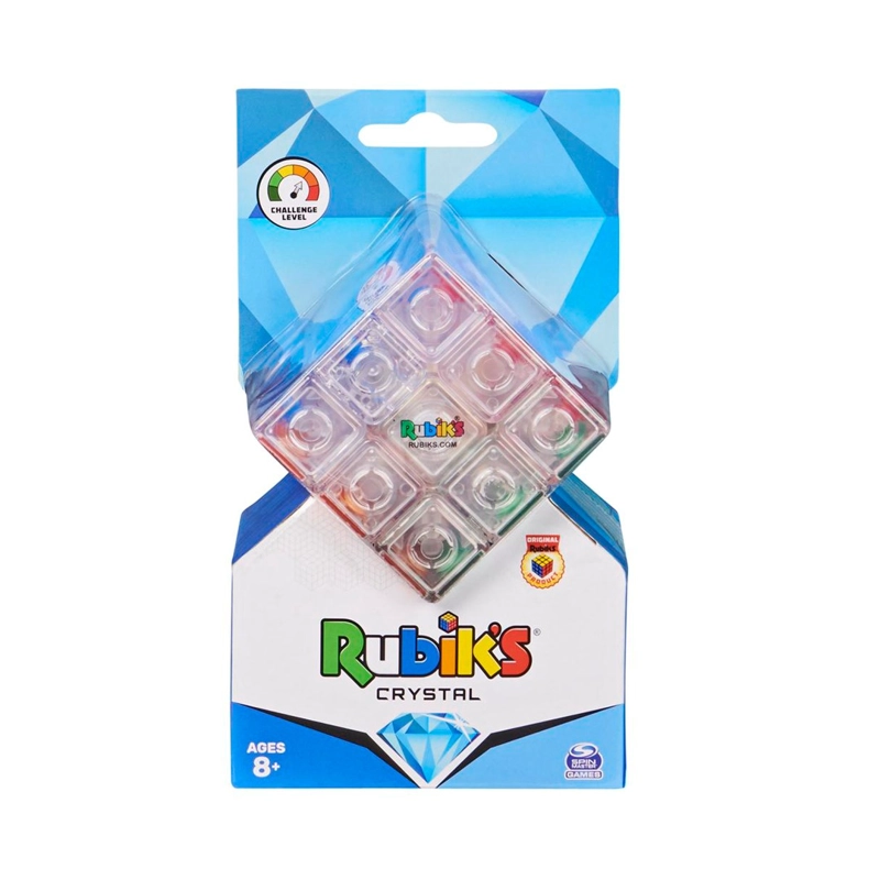 CUBO DE CRISTAL IMEXPORTA MULTICOLOR RUBIKS - 1