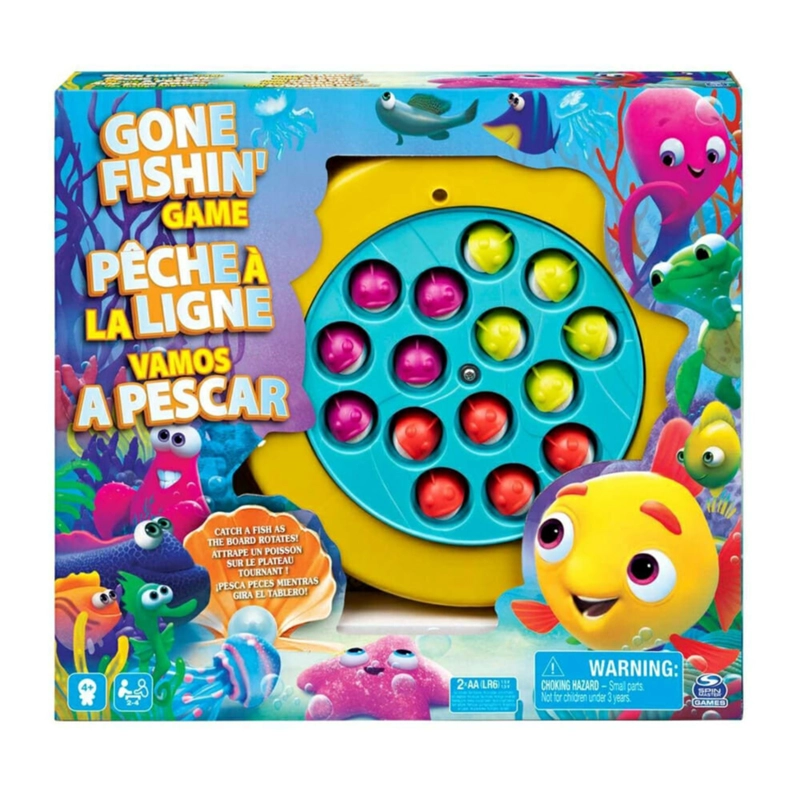 JUEGO DE PESCA GIRATORIO VAMOS A PESCAR IMEXPORTA - 1