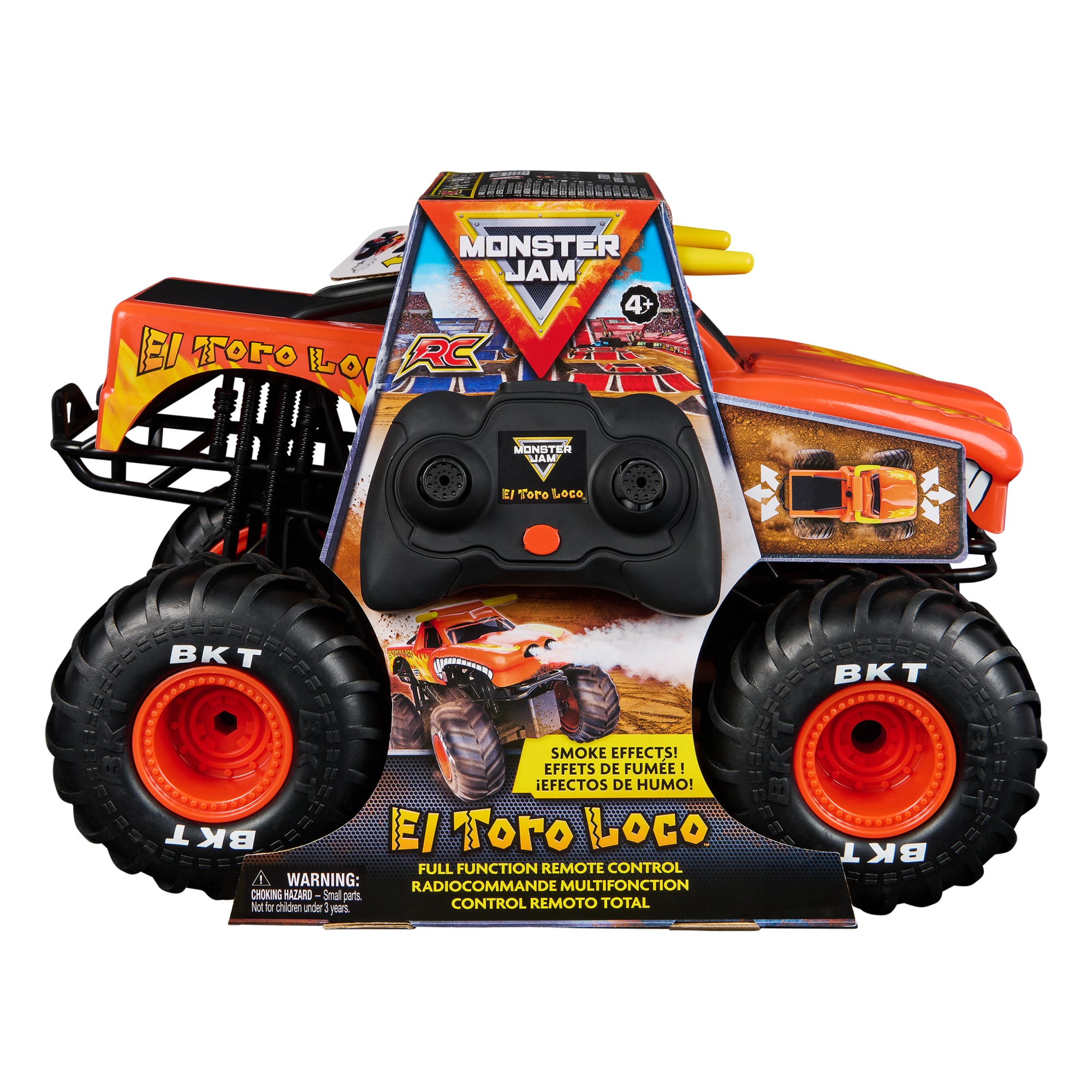 CAMIÓN MONSTER JAM MULTICOLOR RDC A CONTROL REMOTO TORO LOCO - 2