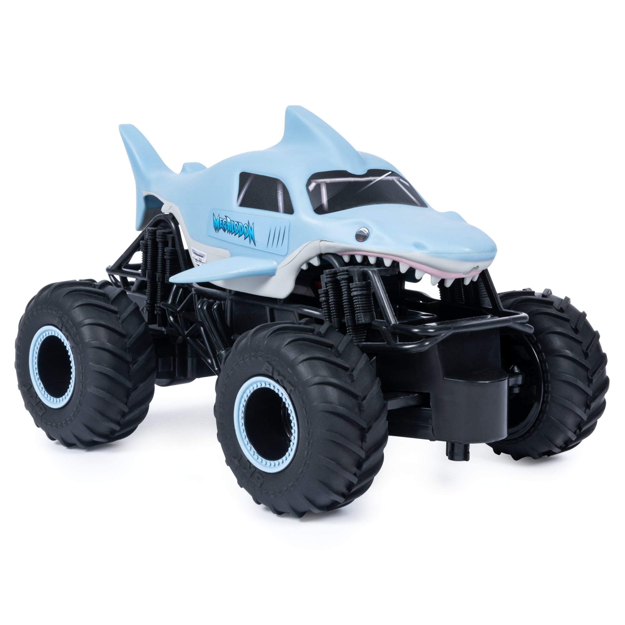 CAMIÓN A CONTROL REMOTO MONSTER JAM MULTICOLOR MEGALODON - 6