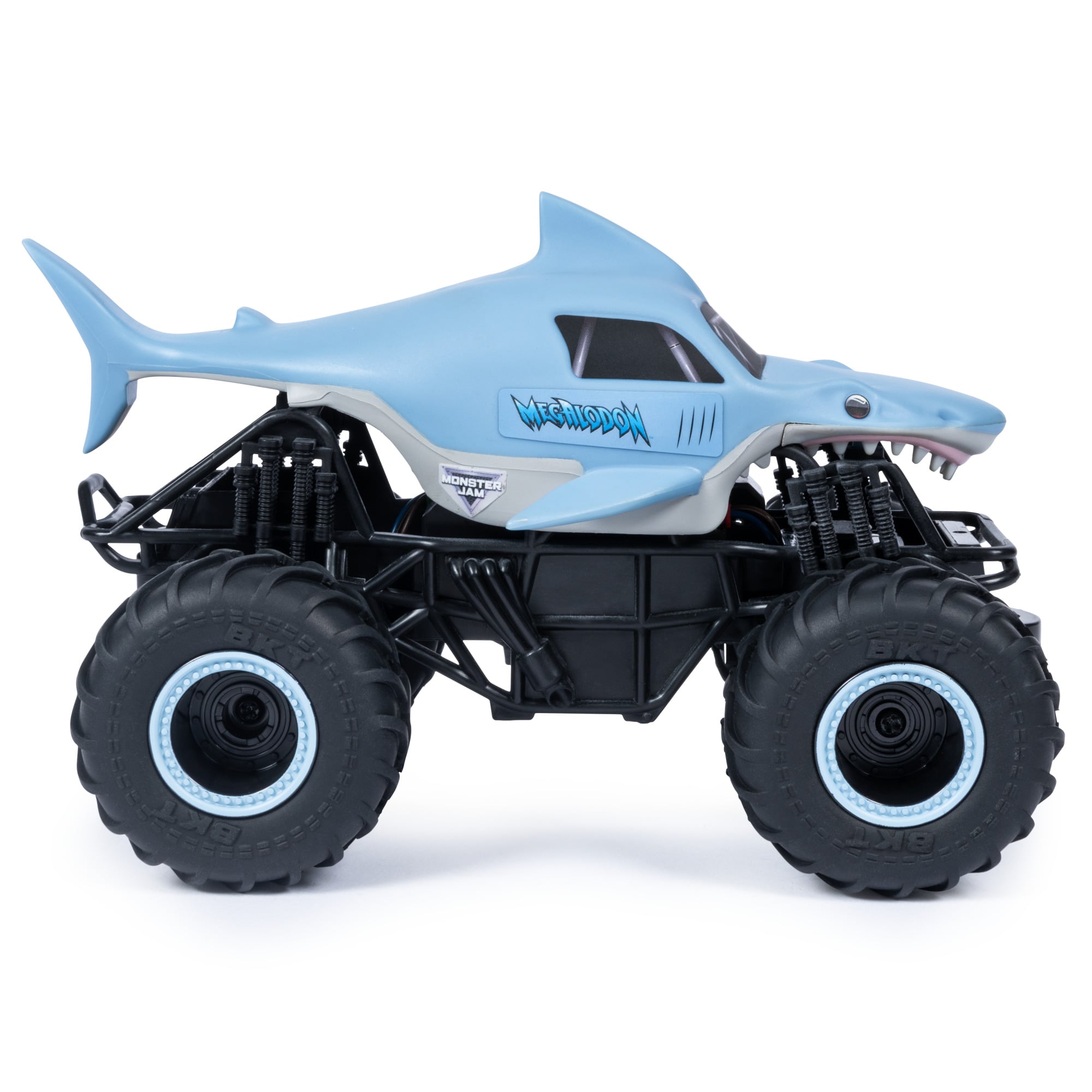CAMIÓN A CONTROL REMOTO MONSTER JAM MULTICOLOR MEGALODON - 7