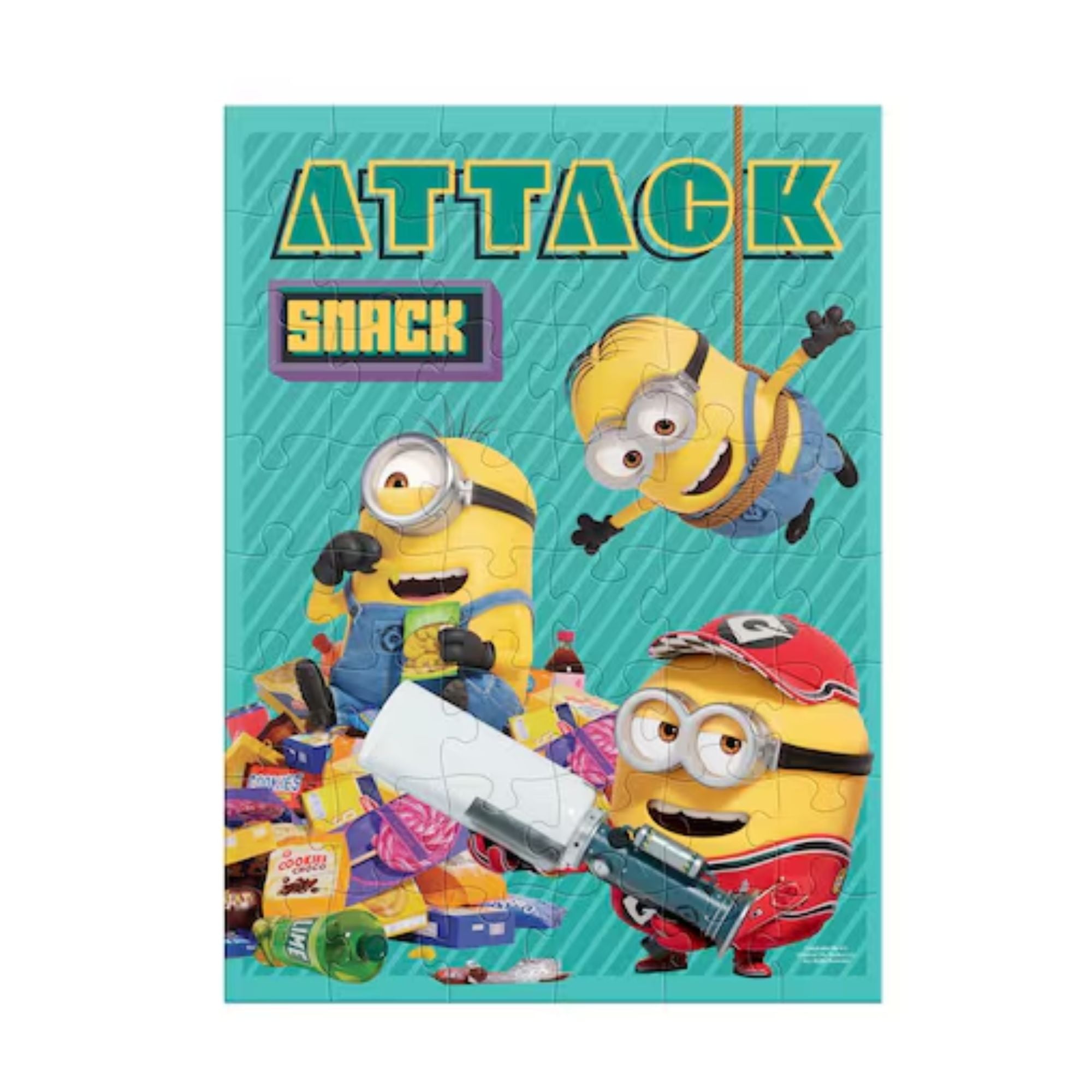 PUZZLE CON AROMA A PLATANO DISNEY MULTICOLOR DE 48 PIEZAS MI VILLANO FAVORITO - 2