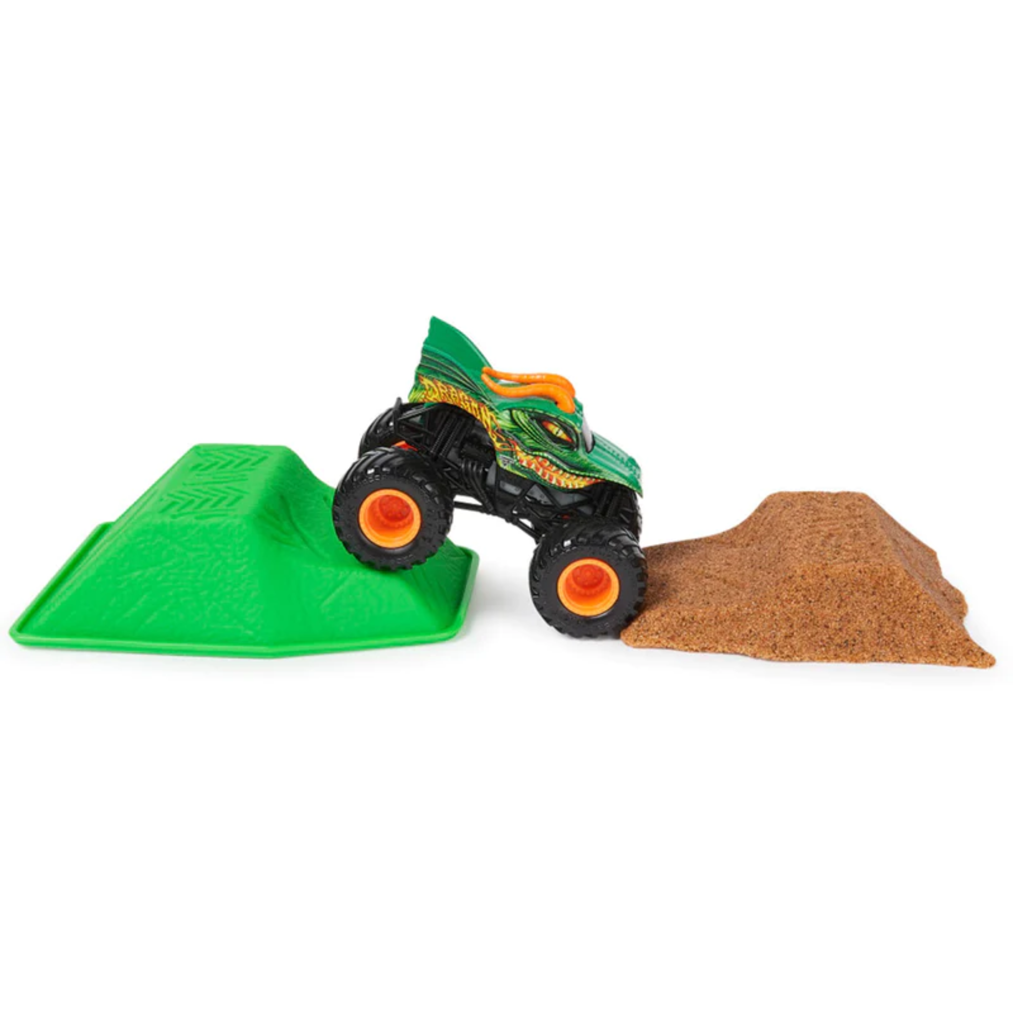 CAMION MONSTER JAM DRAGON ARENA OBSTACULOS Y HERRAMIENTAS - 2