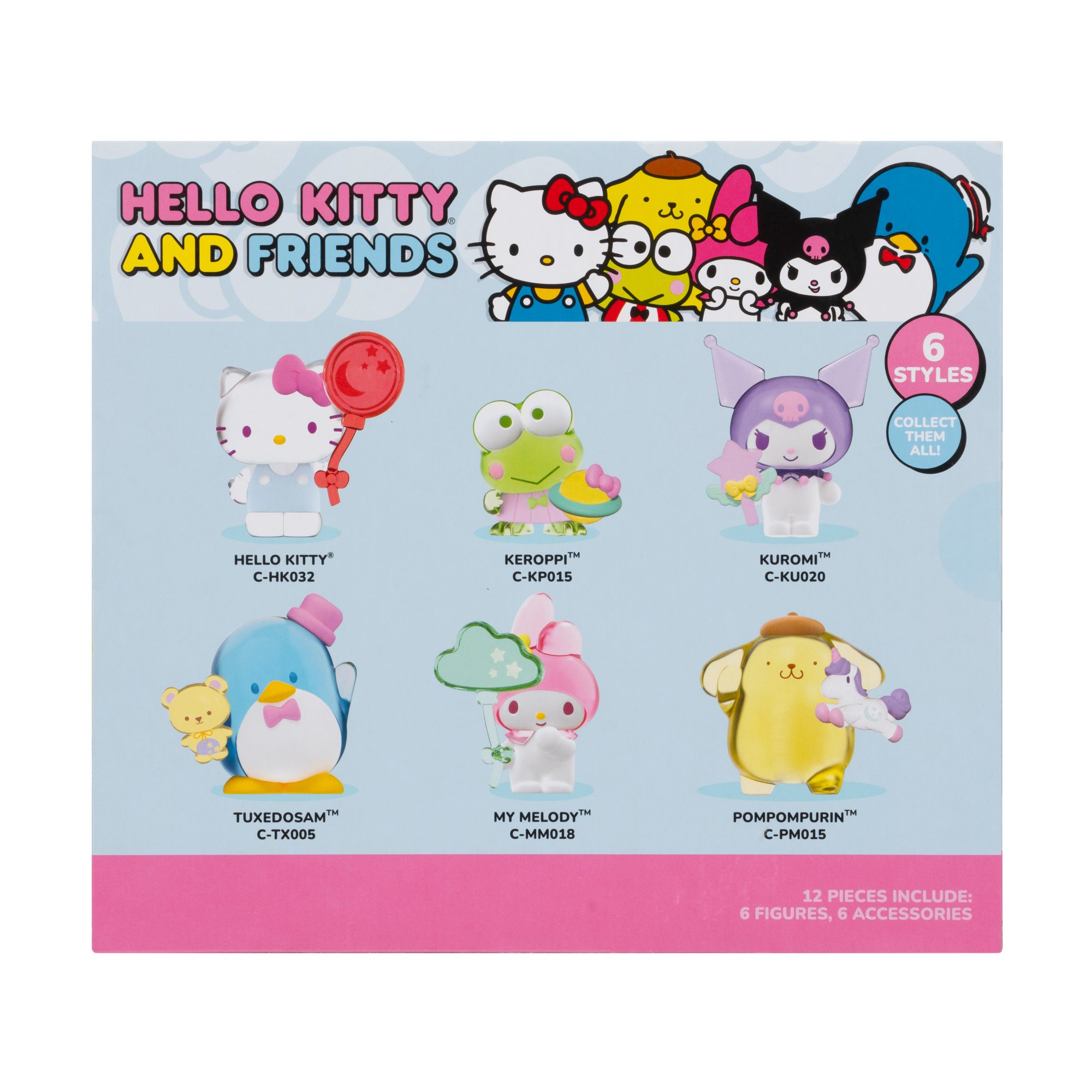 SET DE 6 FIGURAS HELLO KITTY - 3