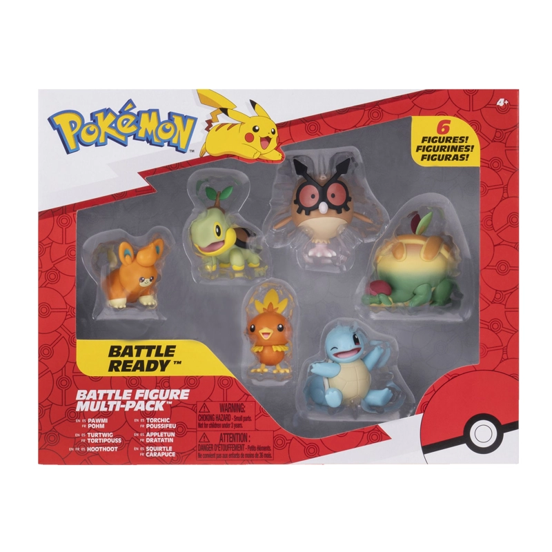 SET 6 FIGURAS POKEMON DE BATALLA - 1