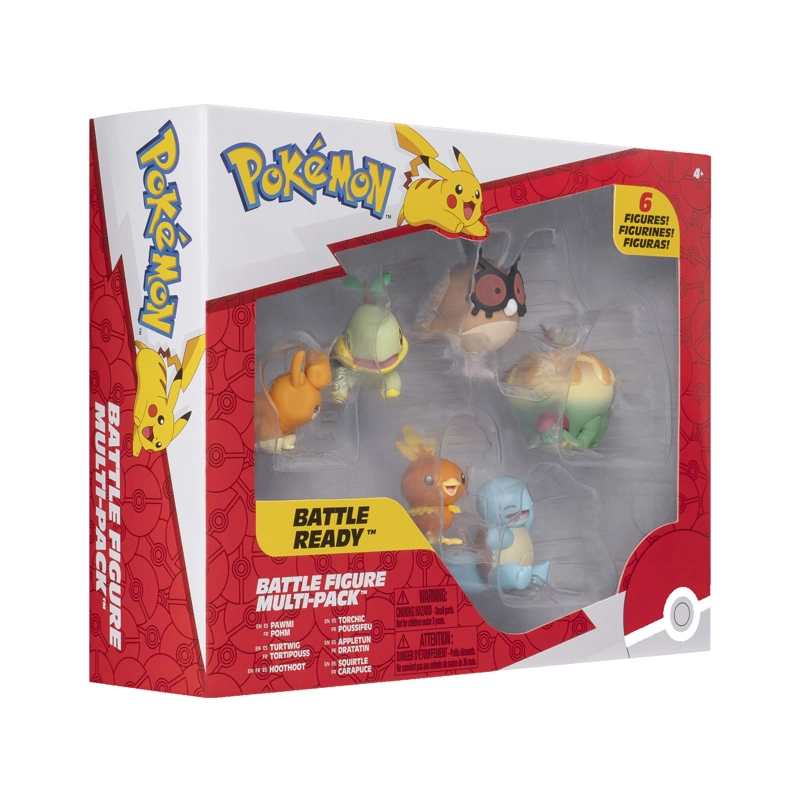 SET 6 FIGURAS POKEMON DE BATALLA - 2