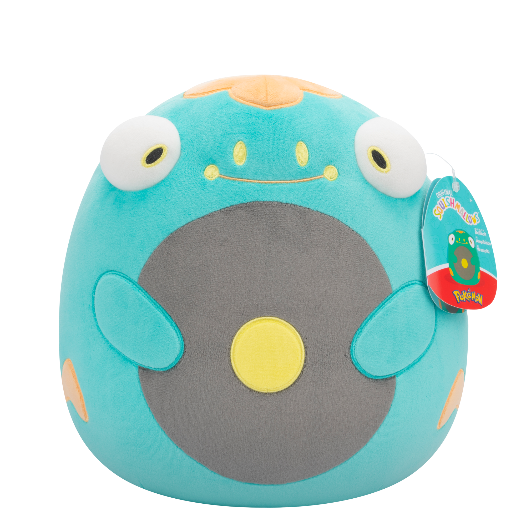 PELUCHE SQUISHMALLOWS POKÉMON BELLIBOLT 25 CM - 1