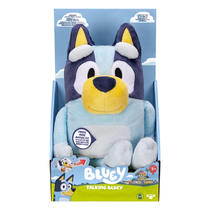 MUÑECO DE PELUCHE BLUEY TALKING BLUEY - 1