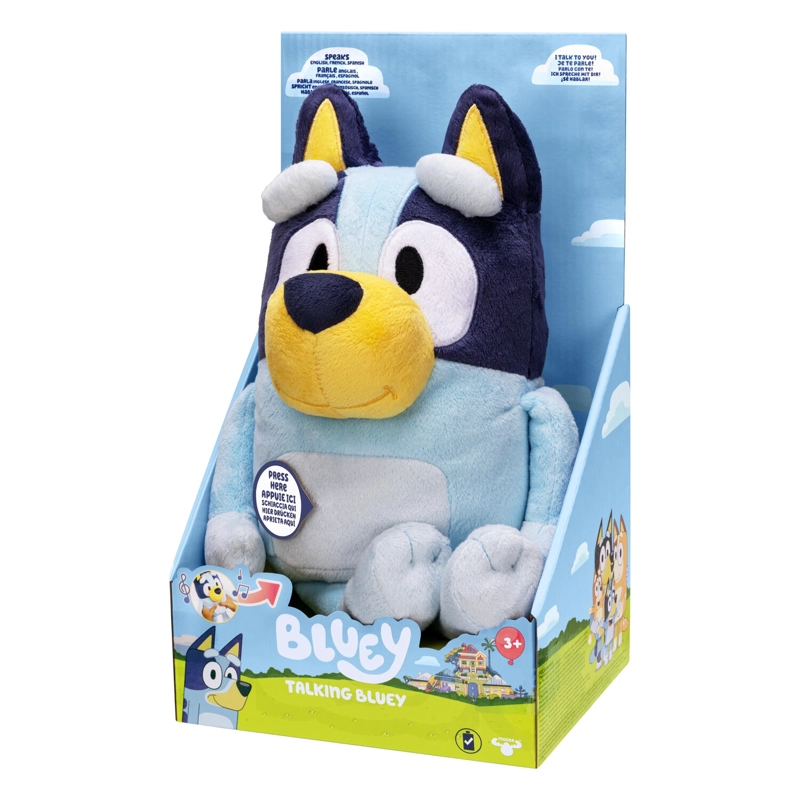 MUÑECO DE PELUCHE BLUEY TALKING BLUEY - 3