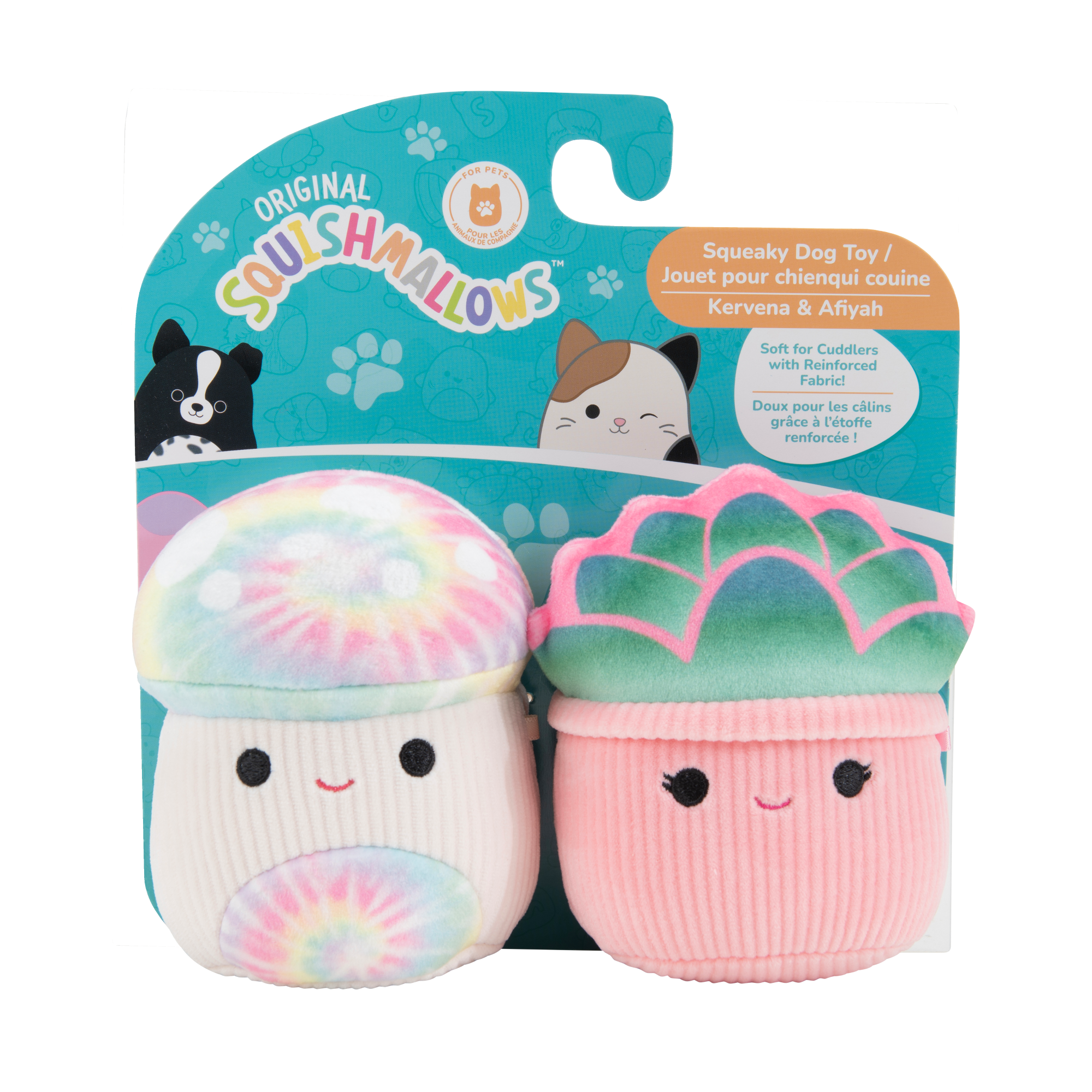 PACK 2 PELUCHES SQUISHMALLOWS 10 CM - 1