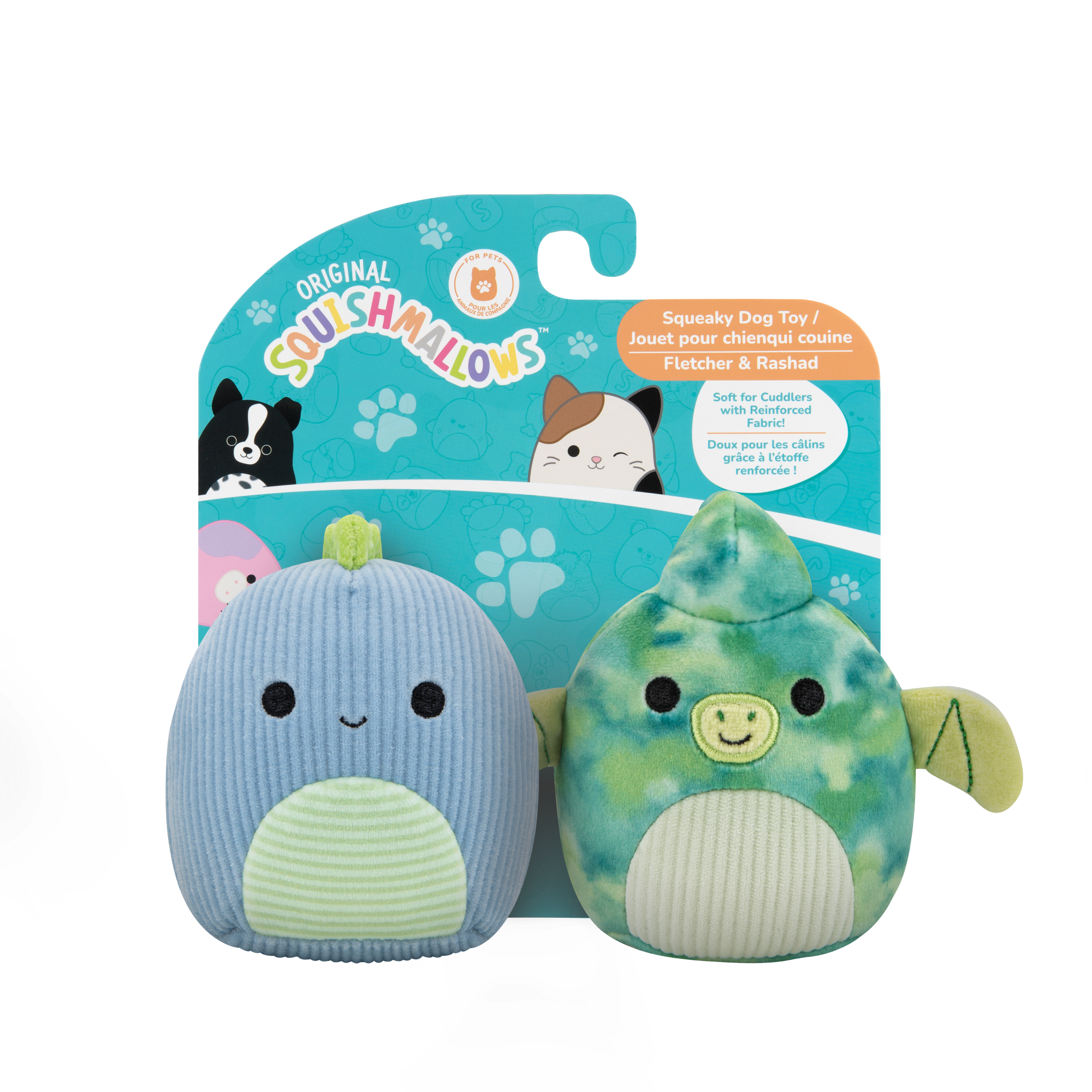 PACK 2 PELUCHES SQUISHMALLOWS 10 CM - 1