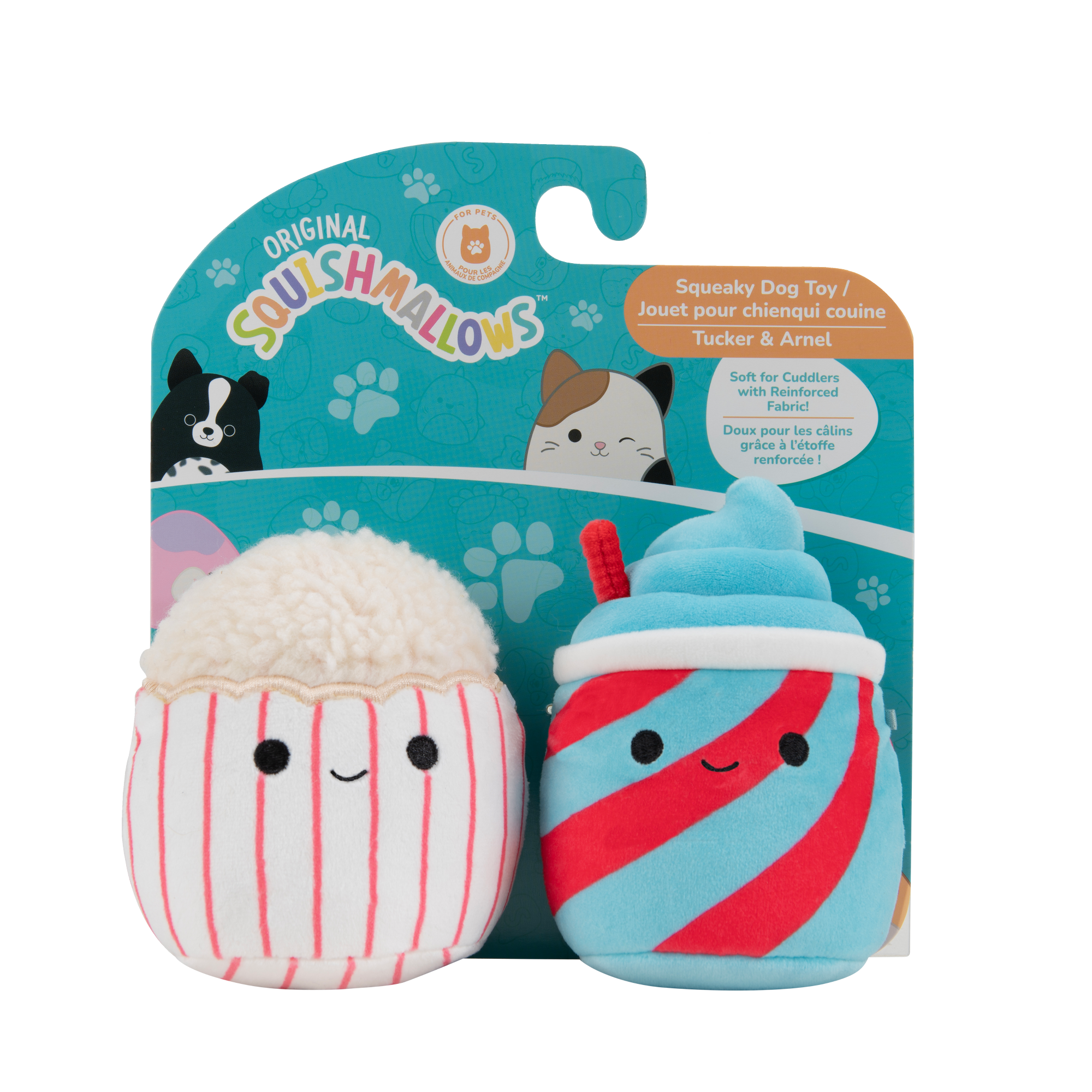 PACK 2 PELUCHES SQUISHMALLOWS 10 CM - 1