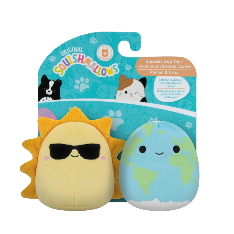 PACK 2 PELUCHES SQUISHMALLOWS 10 CM - 1