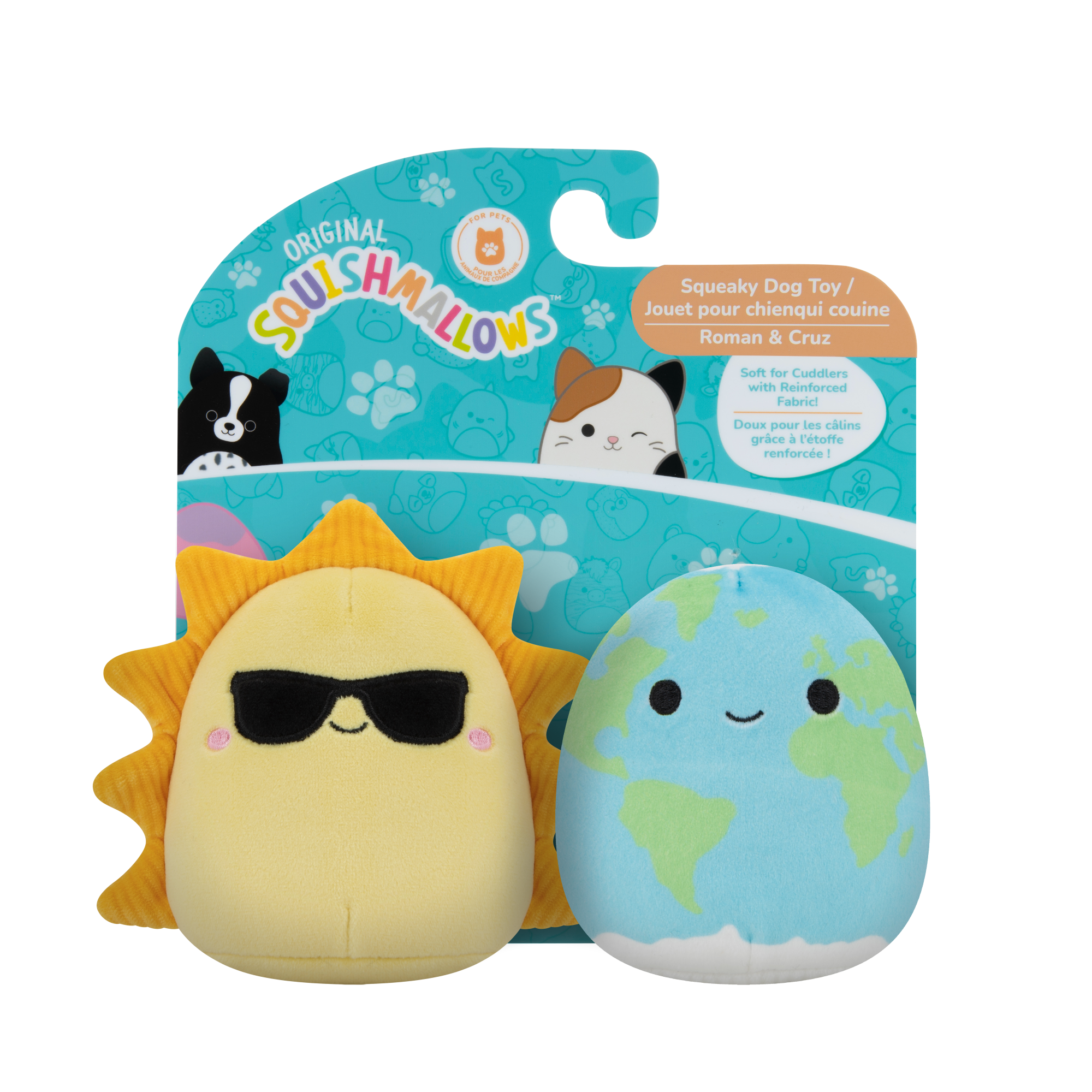 PACK 2 PELUCHES SQUISHMALLOWS 10 CM - 1