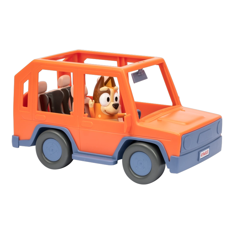 VEHICULO FAMILIAR CON FIGURA DE MAMA CHILLY BLUEY - 5