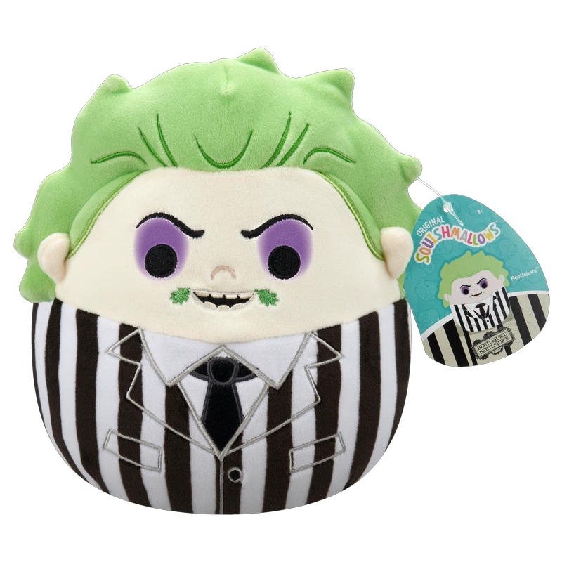 PELUCHE 20 CM BEETLEJUICE SQUISHMALLOWS - 1