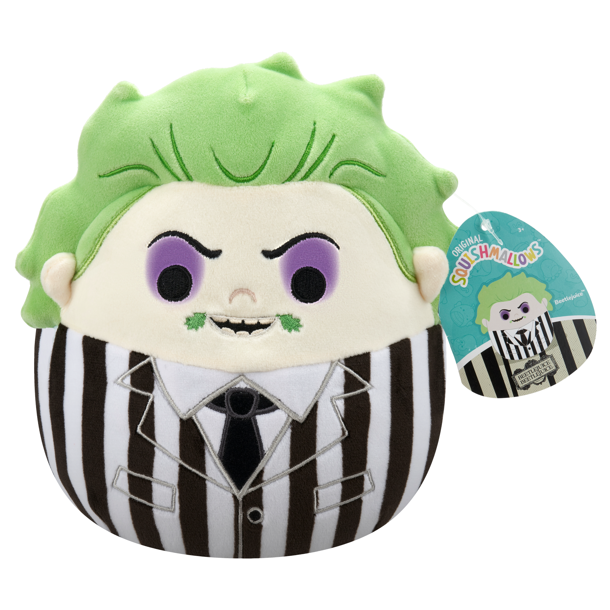 PELUCHE 20 CM BEETLEJUICE SQUISHMALLOWS - 1