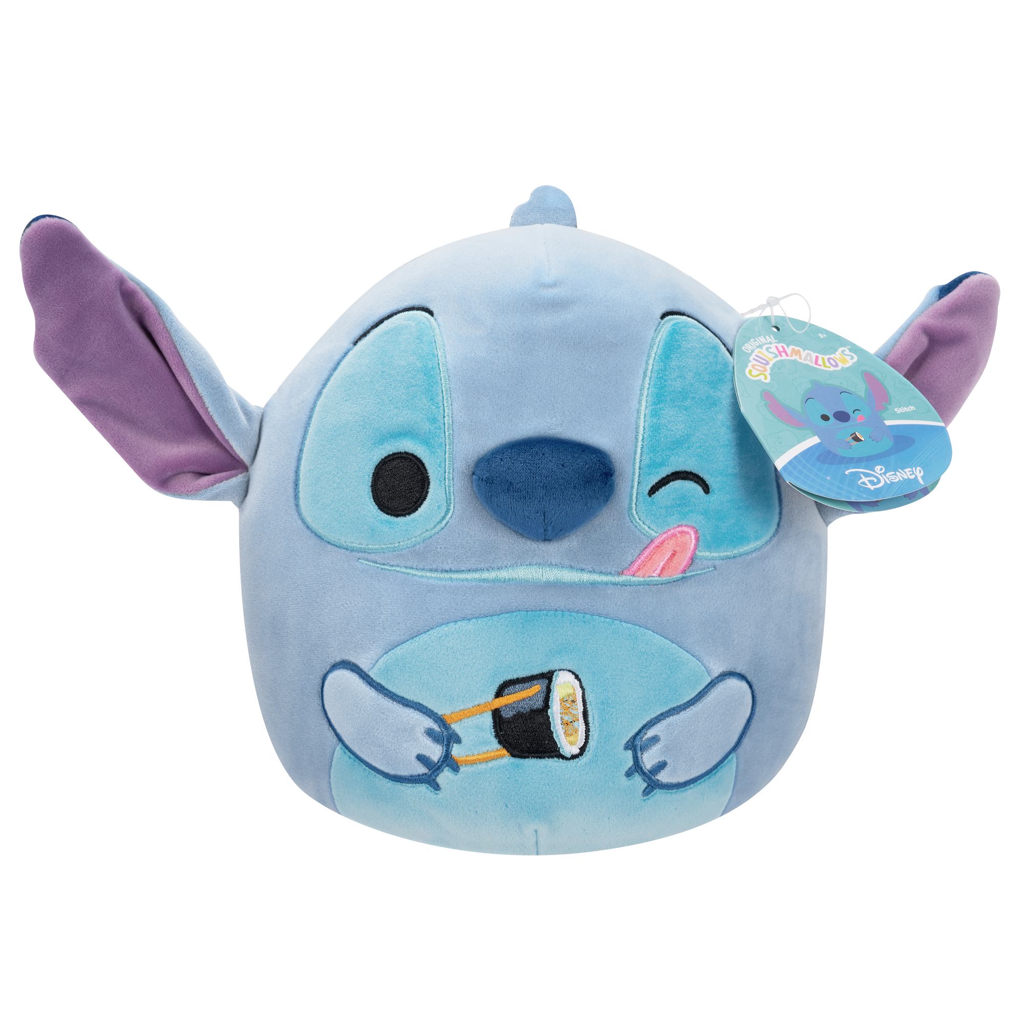 PELUCHE 20 CM DE STITCH CON SUSHI SQUISHMALLOWS - 1