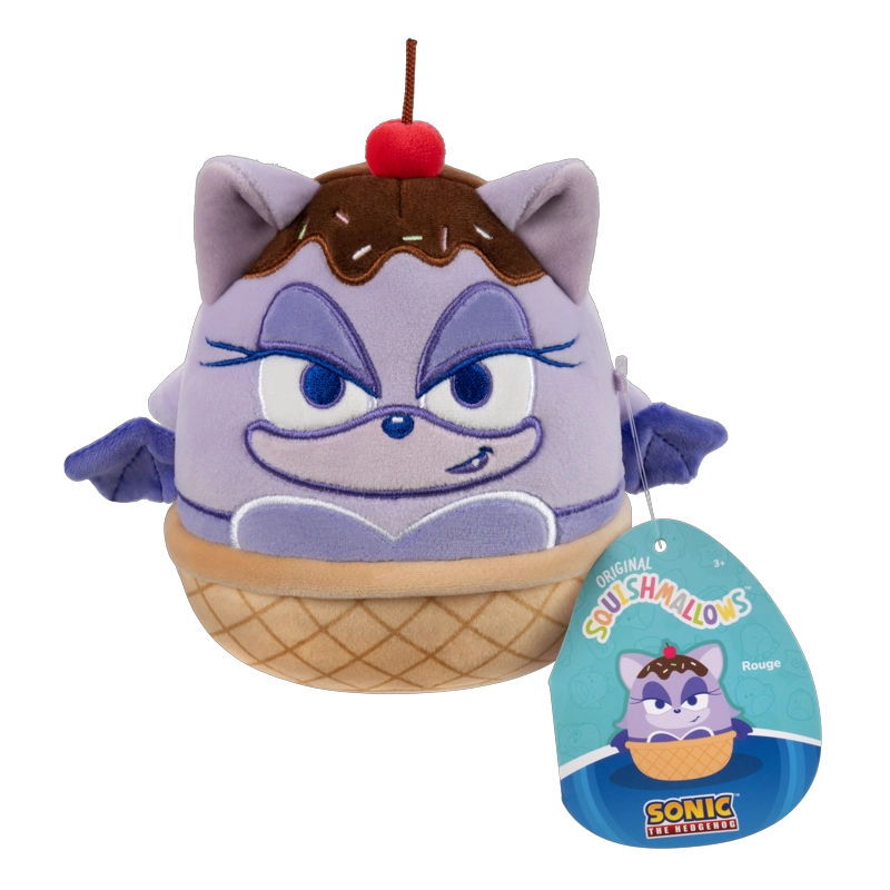PELUCHE SONIC SORPRESA CON AROMA 13 CM SQUISHMALLOWS - 3